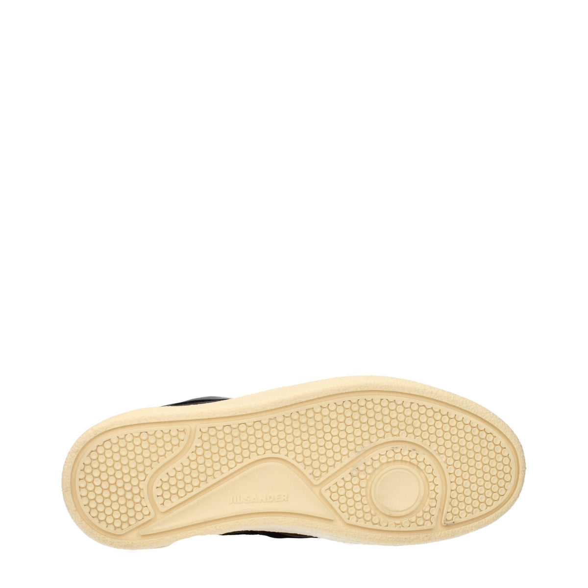 Jil Sander Black Leather Low Top Sneakers