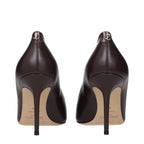 Jimmy Choo Brown Leather High Heel Pumps