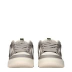 Represent White Leather Chunky Sneakers
