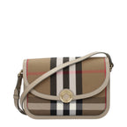 Burberry Brown Fabric Crossbody Bag