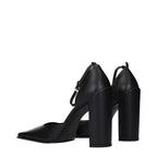 Alaïa Black Leather High Heel Pumps