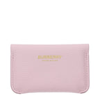 Burberry Pink Leather Cardholder
