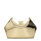 Givenchy Gold Leather Clutch Bag