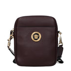 Versace Purple Leather Crossbody Bag