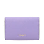 Versace Purple Leather Wallet