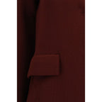 Ella Bordeaux Wool Oves Aries Coat