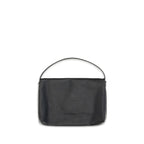 The Row Black Calf Leather Bos Taurus Shoulder Bag