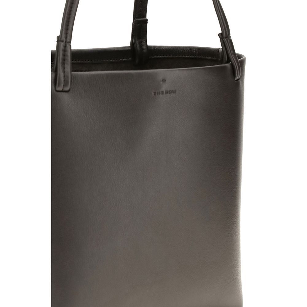 The Row Brown Calf Leather Bos Taurus Shoulder Bag
