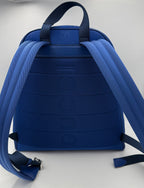Gucci GUCCI GG Leather Blue Backpack