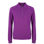 Malo Purple Silk Men Sweater