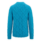 Malo Blue Cotton Men Sweater
