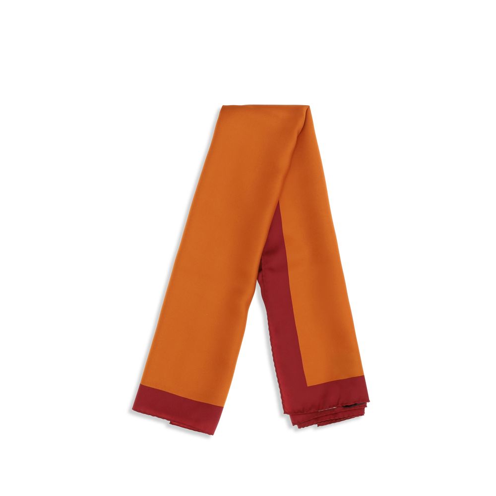 Saint Laurent Orange Silk Foulard