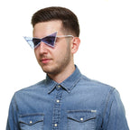 Kenzo White Plastic Sunglasses