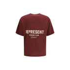 Represent Bordeaux Cotton T-Shirt