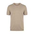Roberto Pepe Luxury Beige Cotton Men Sweater