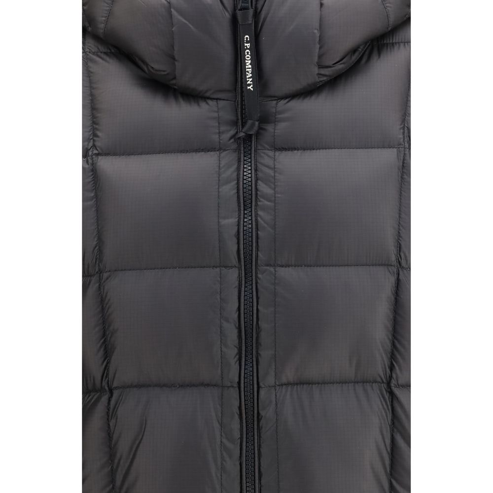 C.P. Company Black Wool Oves Aries Shell Jacket
