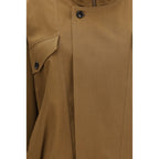 Saint Laurent Brown Cotton Bomber
