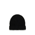 SÉFR Black Alpaca Vicugna Pacos Beanie