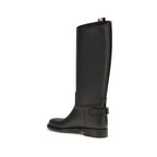 Burberry Black Polyurethane Rain Boots