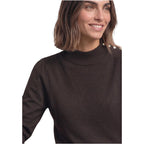 Street One Brown Viscose Sweatshirt
