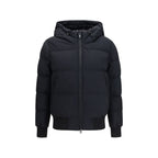 Moose Knuckles Black Nylon Bomber