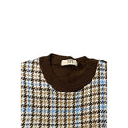 Roberto Pepe Luxury Brown Wool Men Sweater