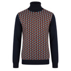 Roberto Pepe Luxury Red Wool Men's Sweater