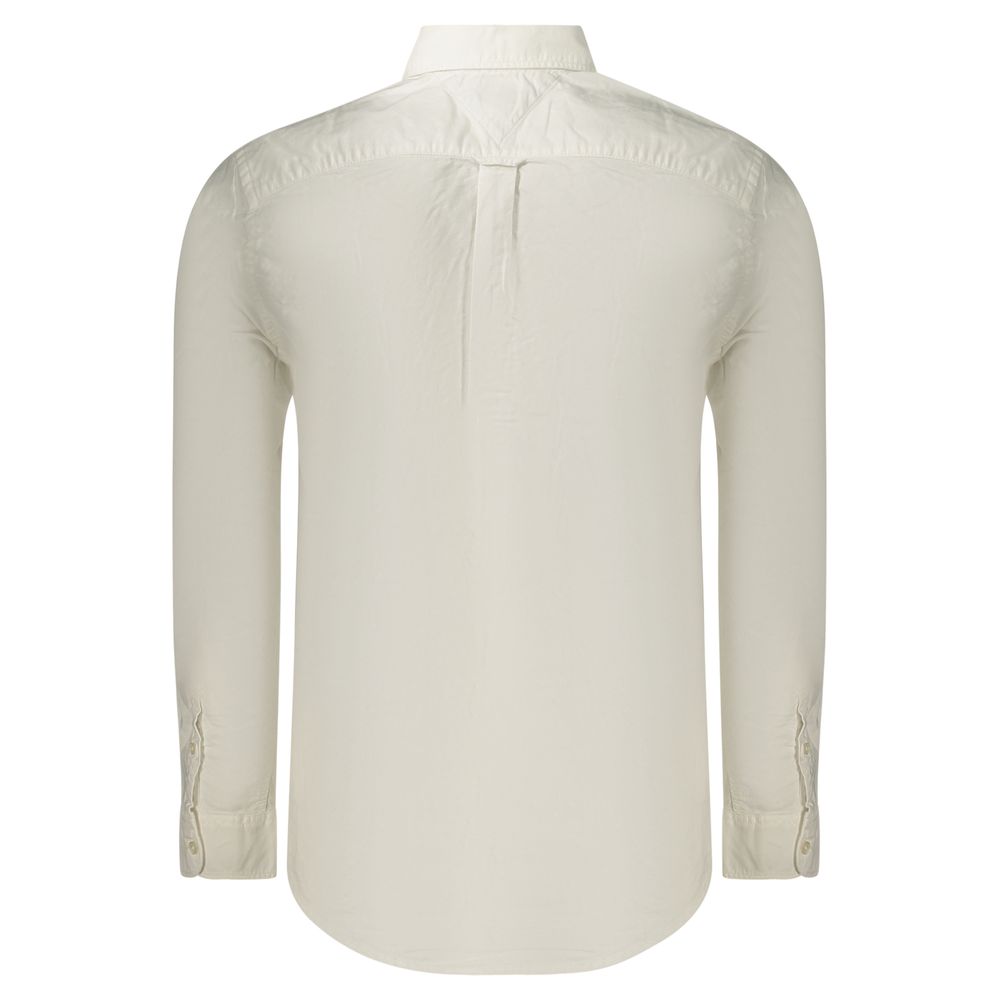 Tommy Hilfiger White Cotton Men's Shirt
