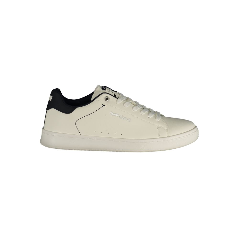 Gas White Polyurethane Men's Sneaker