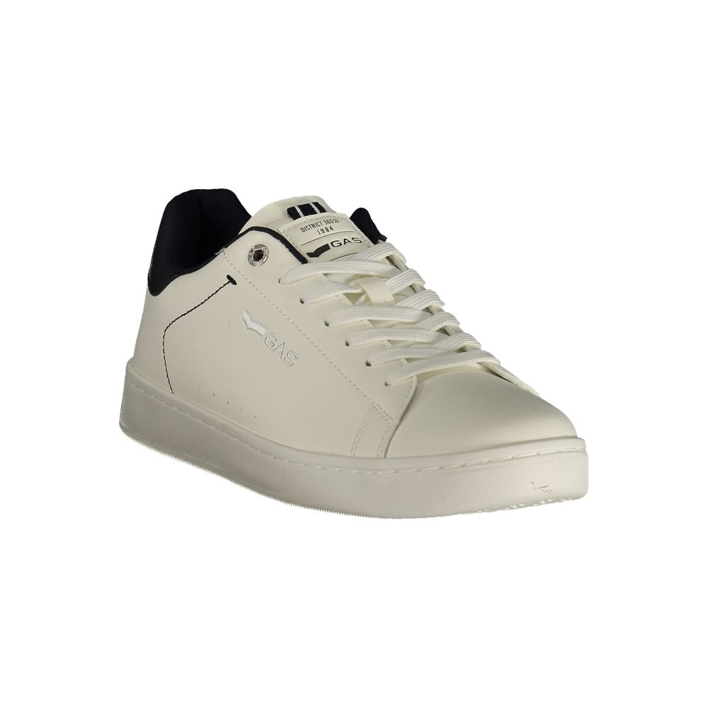 Gas White Polyurethane Men's Sneaker