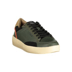 Gas Green Polyurethane Men's Sneaker