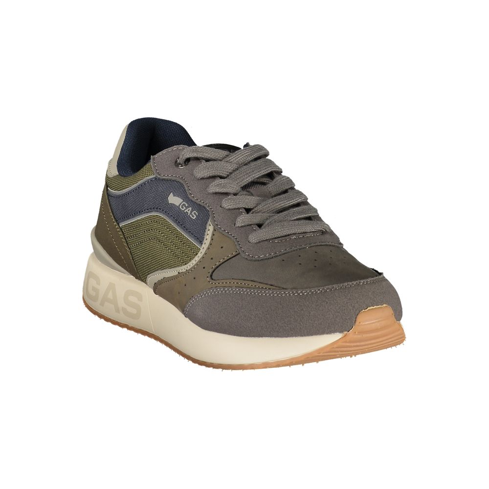 Gas Verde Polyurethane Men's Sneaker