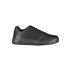 Gas Black Polyurethane Men Sneaker