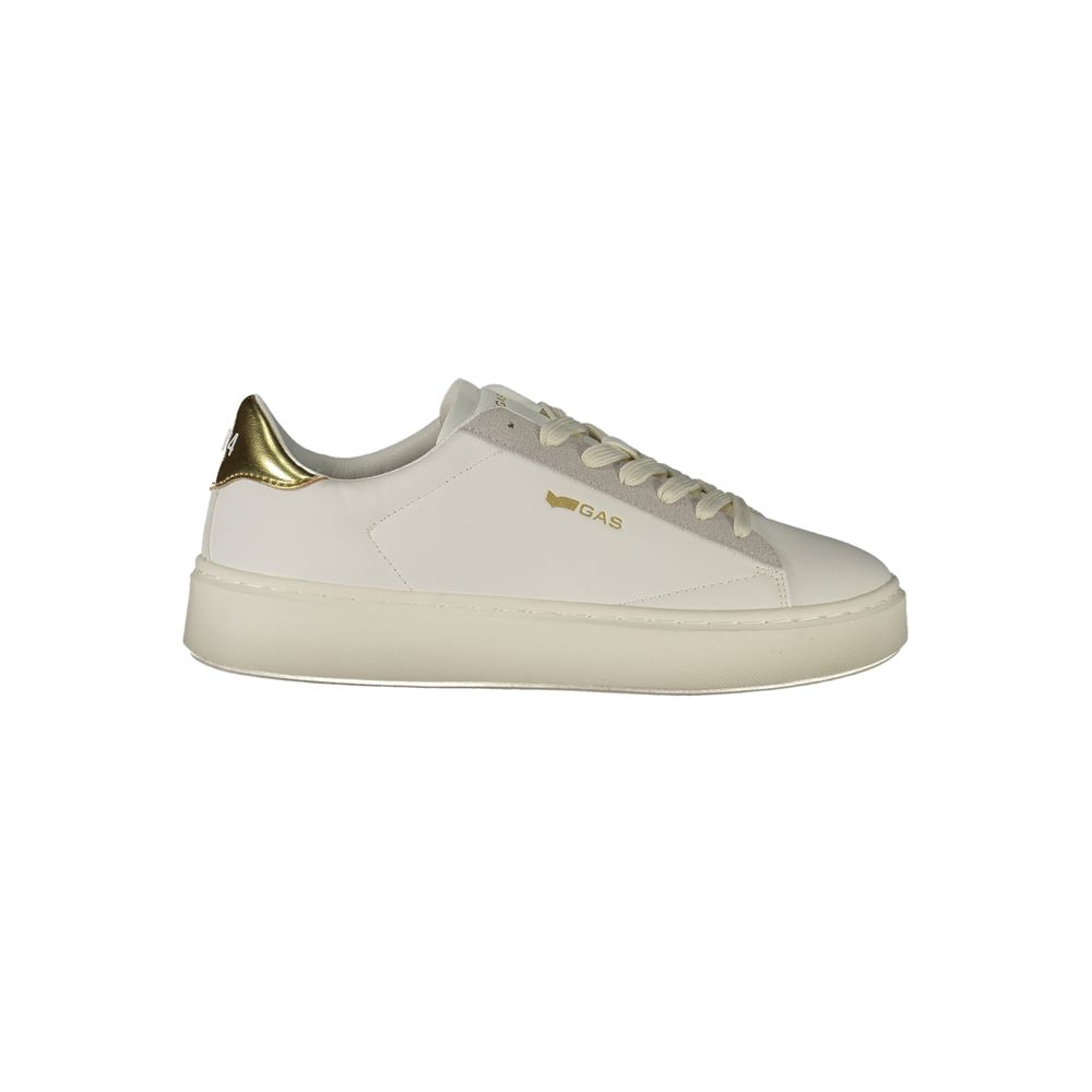 Gas Bianco Polyurethane Women's Sneaker