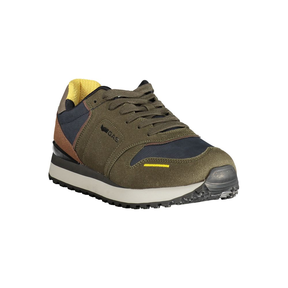 Gas Verde Polyurethane Men's Sneaker