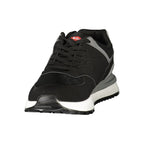 LEE COOPER Black Polyurethane Mens Sneaker