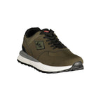 LEE COOPER Green Polyester Athletic Sneakers