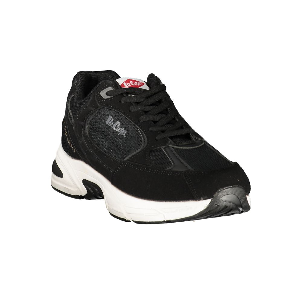 LEE COOPER Black Poliuretano Men's Sneaker