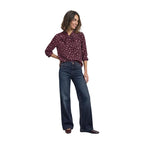 Street One Bordeaux Viscose Blouse