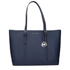 Michael Kors Blue Leather Shoulder Bag