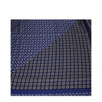 Max Mara Blue Silk Foulard