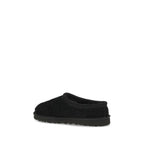 UGG Black Suede Leather Mules