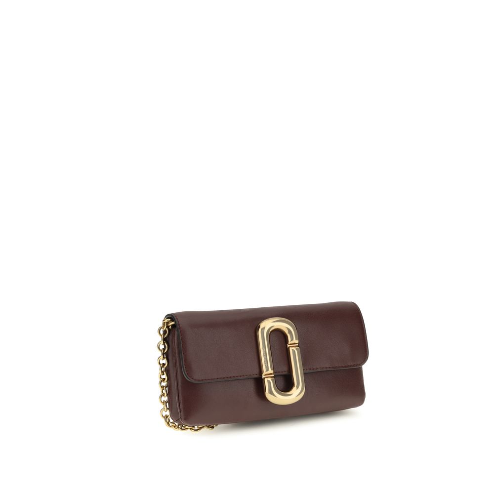 Marc Jacobs Brown Calf Leather Bos Taurus Wallet