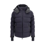 Moncler Grenoble Blue Polyamide Full-Length Jacket