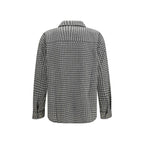 SÉFR Multicolor Marabou Shirt
