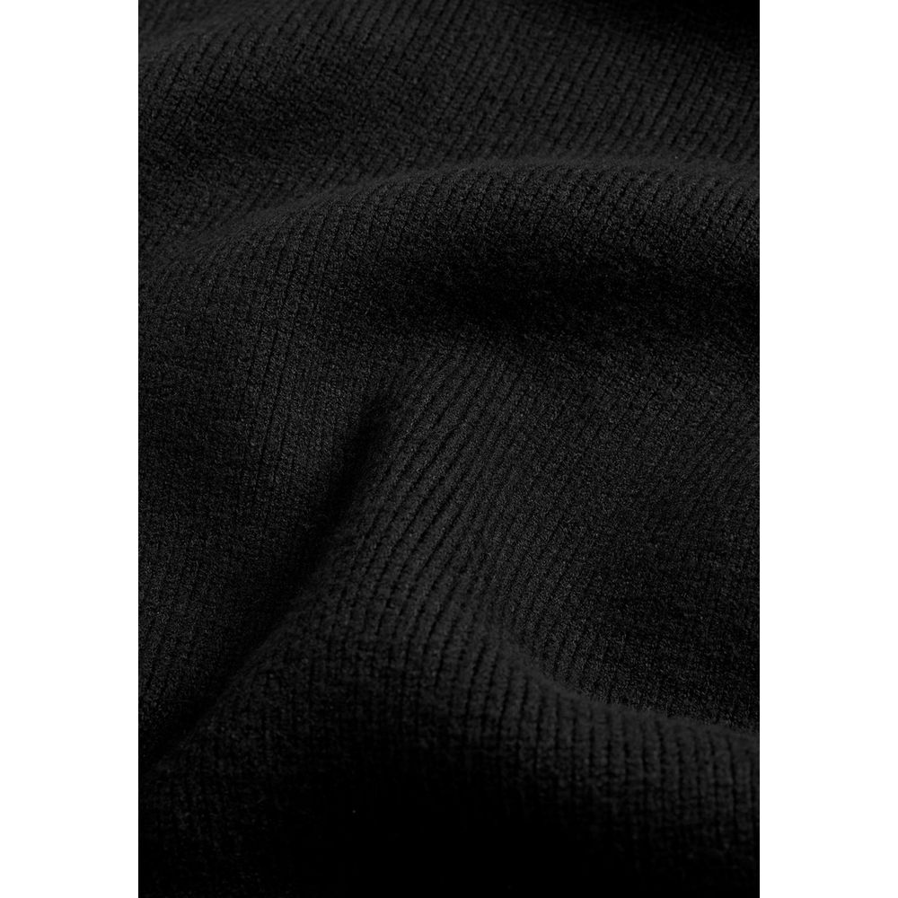 Lyle & Scott Black Viscose Scarf