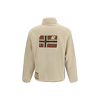 Napapijri White Polyester Sweatshirt