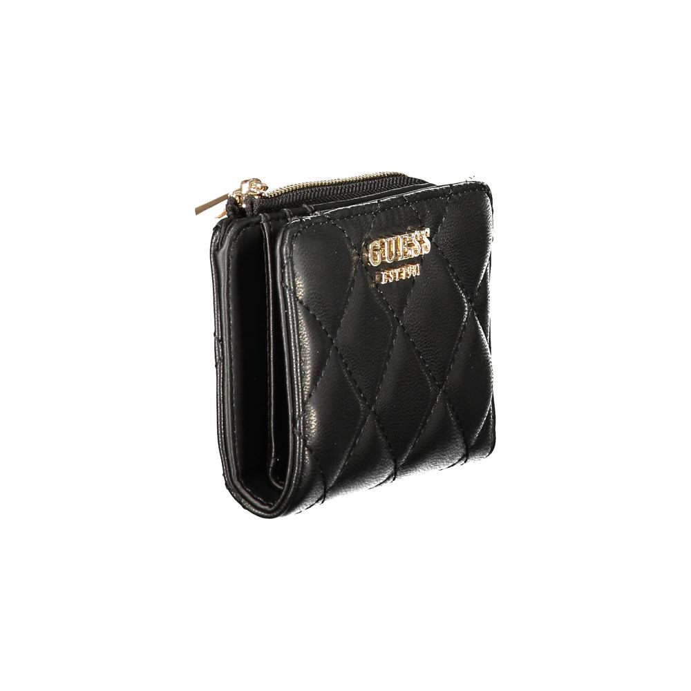 Guess Jeans Black Polyurethane Women's Wallet