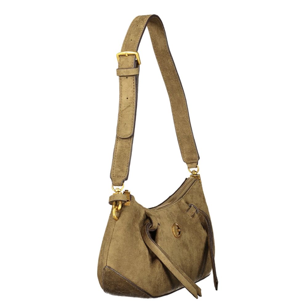 Guess Jeans Green Polyester Womens Bag