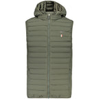 Accademia Militare Green Polyester Sleeveless Jacket
